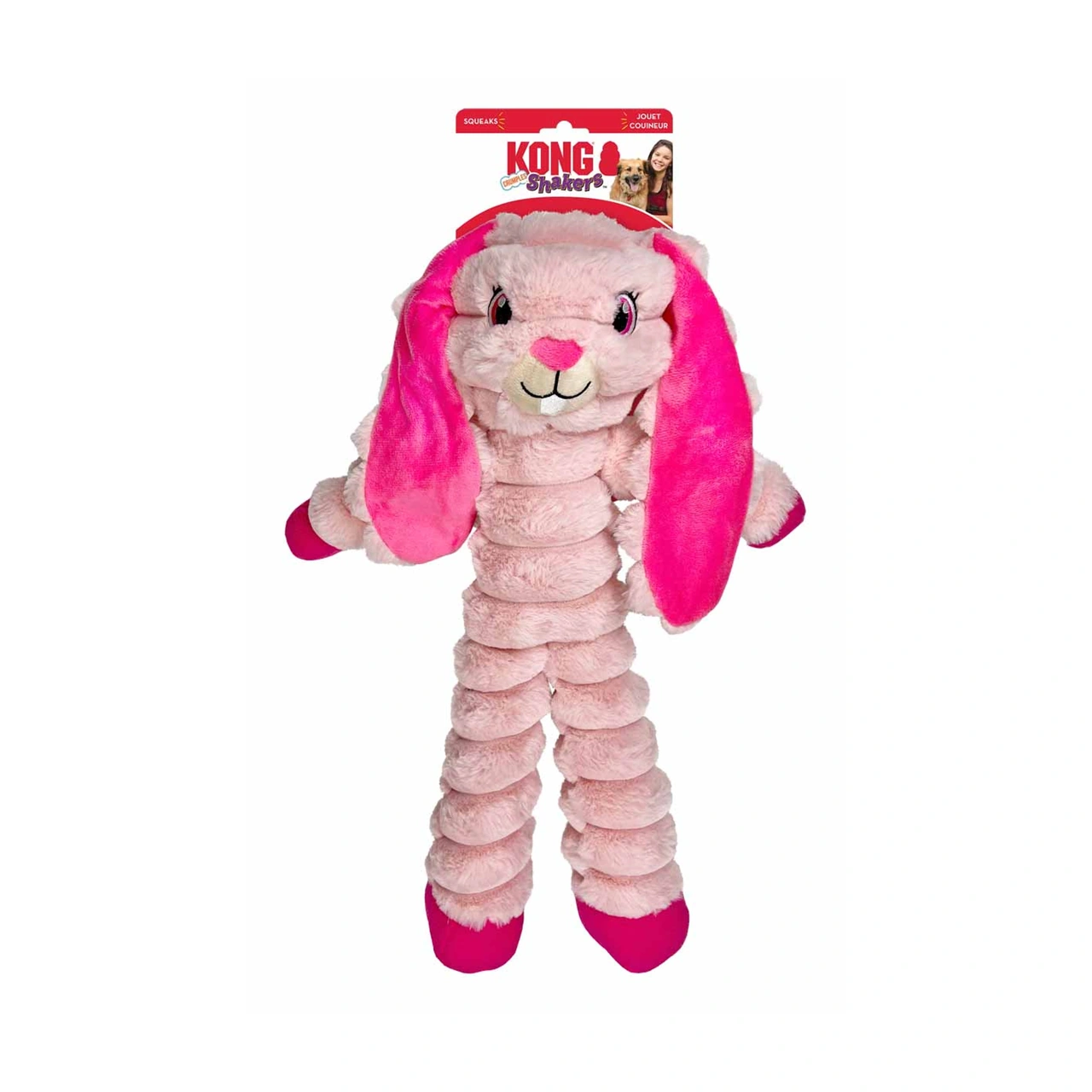 KONG Shakers Crumples Bunny XL 49,5 x 40,5 x 10 cm - hundebamse